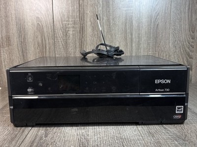 Epson Artisan 730 Network Ready Wireless All in One Printer With Power Cord