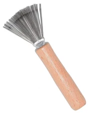Hair Brush and Comb Cleaner with Metal Wire Rake for Hair Dust Lint Removal