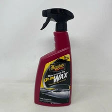 Meguiar's Quik Wax A1624 24 oz Spray Wax - Red/Black Bottle, Wet or Dry Use