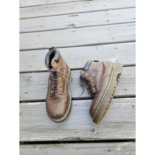 Dr. Martens 939 Ben Boots Brown Leather Made in England Padded Collar UK 3 US 5