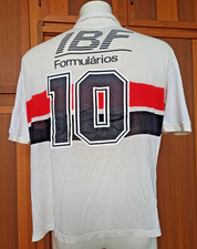 Camiseta San Paolo lanetta 10 Shirt SPFC Replay Maglia home Maillot '91 Trikot