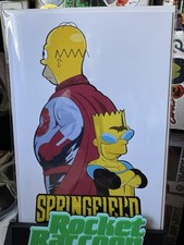 FAME: Matt Groening MEGACON LTD 100 w/COA Lloyd Bailey Simpsons Invincible NM 🔥