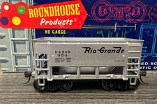 HO Scale RTR Ore Car w/Kadee Couplers D&RGW 1:87