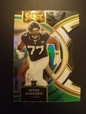 Anton Harrison RC 2023 Panini Select Black/Green Prizm Die-Cut Premier Mint