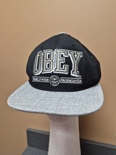 Obey Worldwide Propaganda Snapback Cap By Obey Clothing , One Size