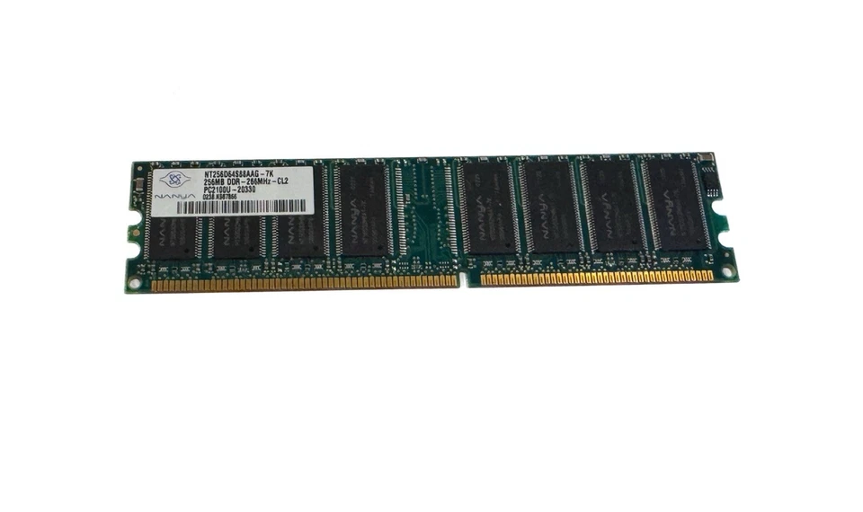 Nanya NT256D64S88AG-7K 256MB Memory RAM PC2100U-20330 - Image 4 of 4