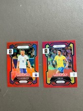 2026 PANINI MONOPOLY PRIZM FIFA WORLD CUP KYLIAN MBAPPE VINI JR Red Lot2