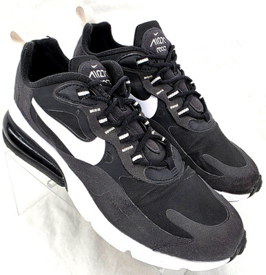 Nike CI3866-004 Air Max 270 React Black Lace-Up Running Shoes Men's US 7.5
