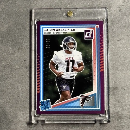2025 Panini Jalon Walker Season Stat Line (/65) (Raw)