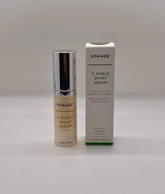 Sonage C Shield Smart Serum 0.5oz Blue Light Filter Vitamin C NEW IN BOX
