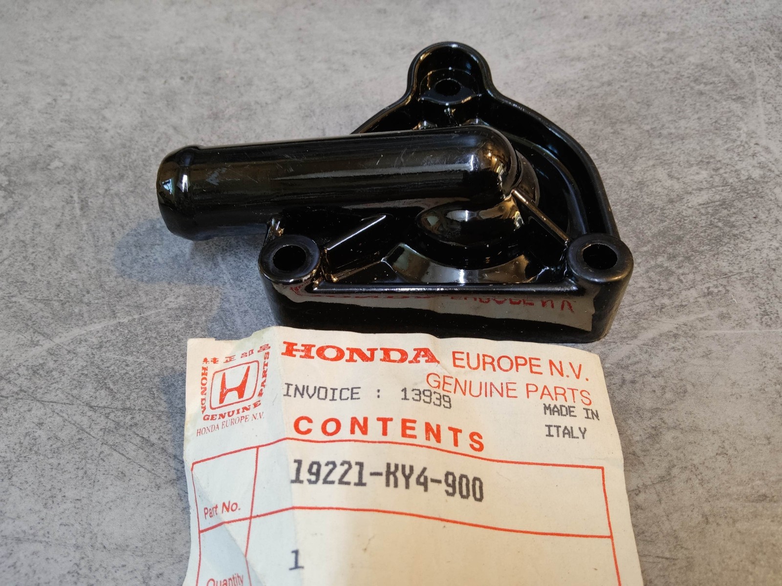 Couvercle de pompe à eau NSR125 carter de refroidissement Honda 19221-KY4-900