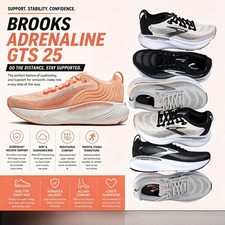 Brooks Adrenaline Gts 25 Mens Shoe Running Sneaker Breathable