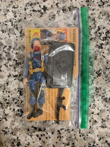 Cobra Officer V6 25th G.I. JOE COBRA LOOSE Complete w FC S7
