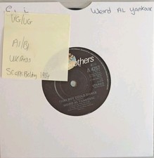 Weird Al Yankovic Eat It / That Boy Could Vinyl Record 7" VG/VG A4257 1984