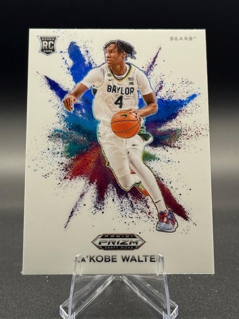 2024 Panini Prizm Draft Picks #11 Ja'Kobe Walter Colorblast Rookie RC