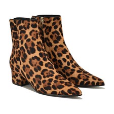 Marc Fisher Women's Gismo Block Heel Dress Booties Leopard 200