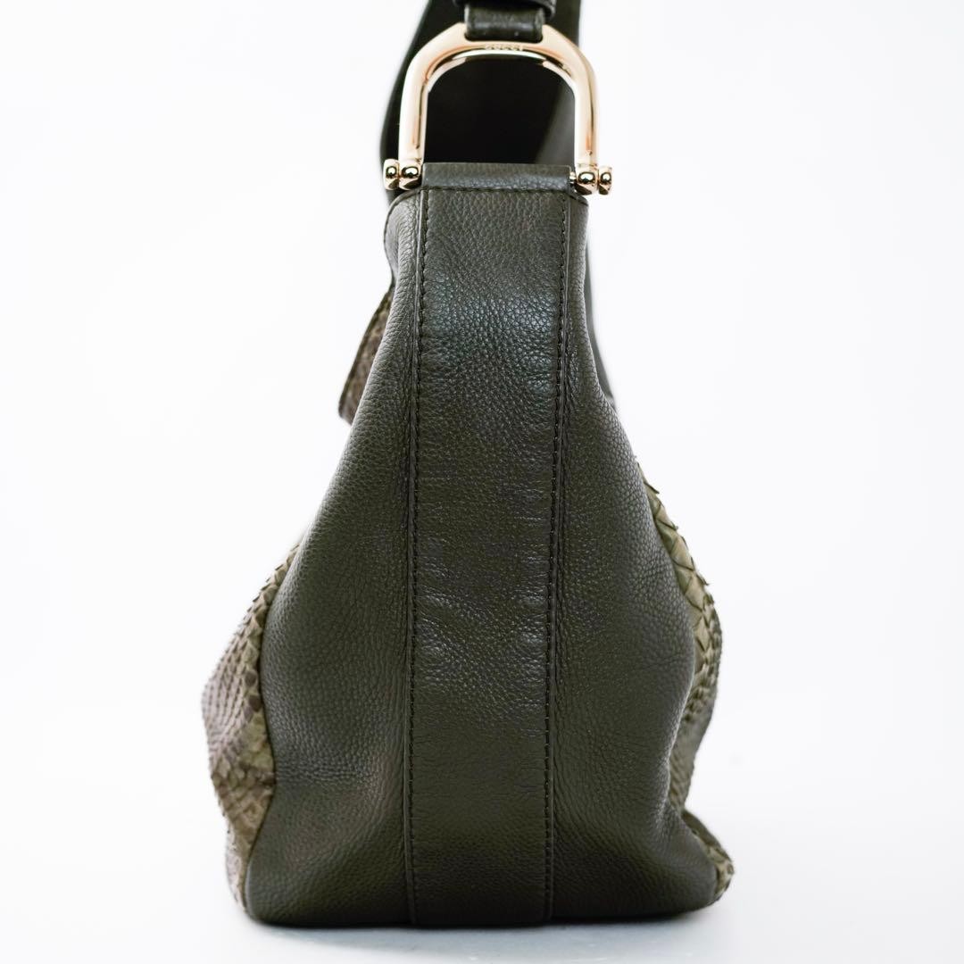 GUCCI Tom Ford Python Leather Hobo Bag - image 3