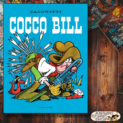 Cocco Bill   Benito Jacovitti   avant-verlag   Hardcover   224 Seiten   farbig