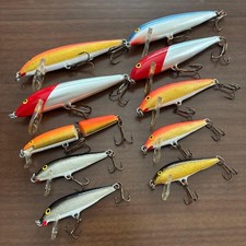 Old Rapala Finland Countdown Set Of 10 Red Beni Cdj