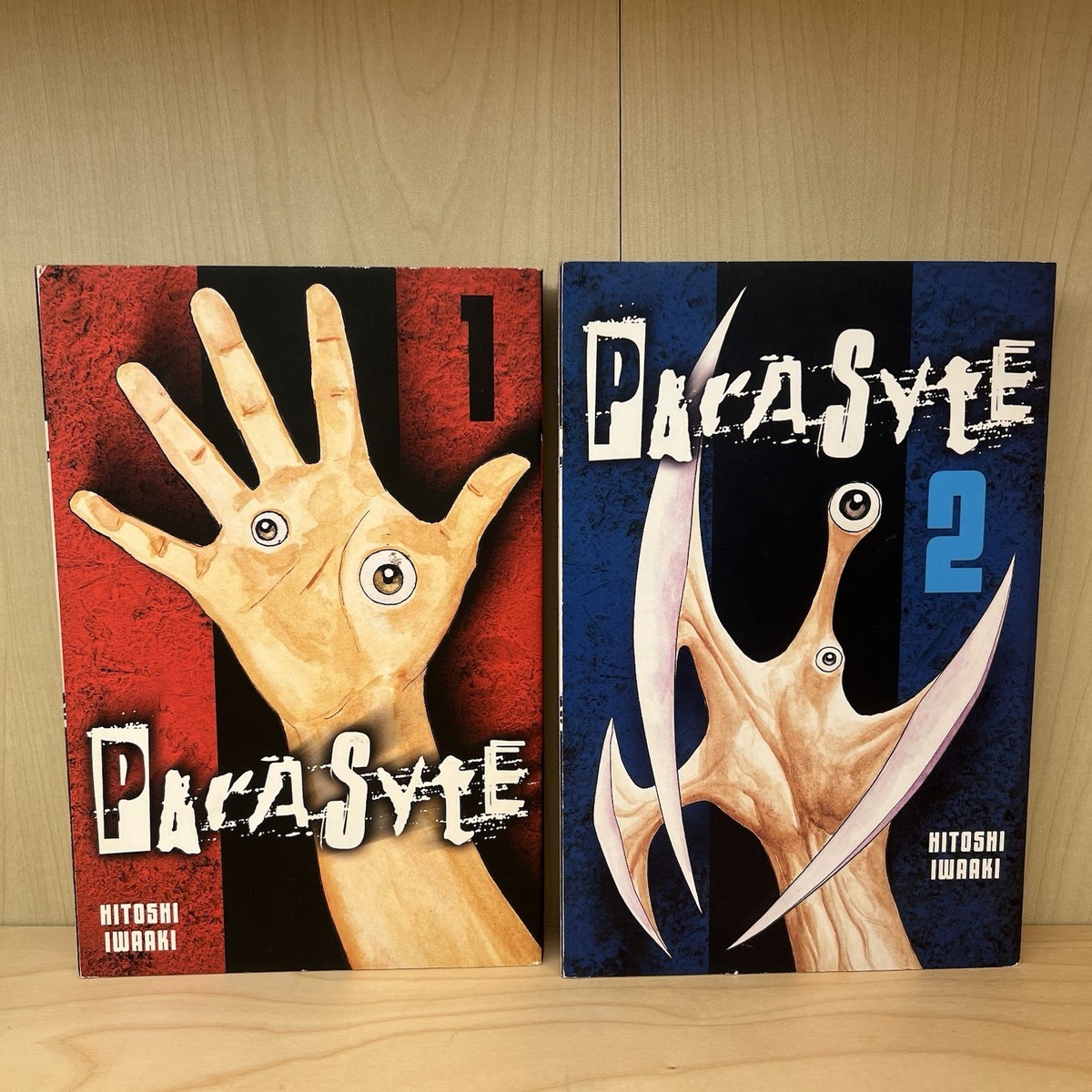 Parasyte Volumes 1-8 English Black & White Manga Kodansha Hitoshi