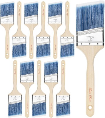 Bates 3-Inch Angle Paint Brushes (12 12 Pack, 3'', Wood Handle