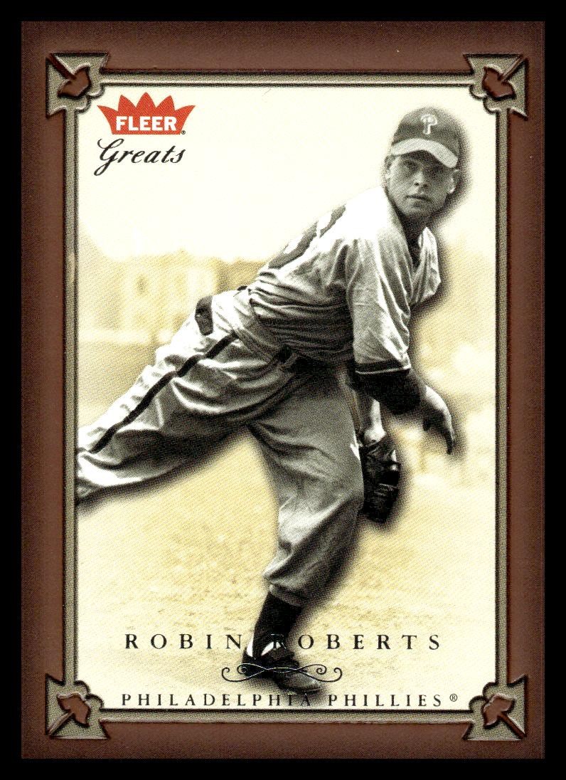 2004 Fleer Greats of the Game #129 Robin Roberts Philadelphia Phillies