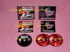 2x PS1_Resident Evil Director's Cut 1 & Resident Evil 2_Prima Edizione