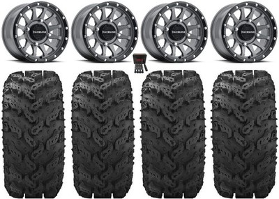 Raceline Trophy 14'' Grey Wheels 30'' Reptile Tires Can-Am Defender