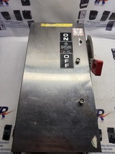 GE TH4322SS ABB 3-Pole 60A 240V Stainless Steel Nema-4 X Fused Disconnect NEW