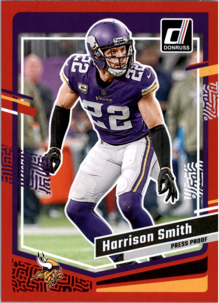 2023 Donruss Press Proof Red #193 Harrison Smith - FB