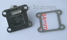 High Performance Pocket bike Engine Alloy Intake with gasket