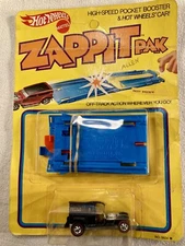 1971 Redline Hot Wheels Zappit Pak Police Paddy Wagon In Blister No# 5824 - NOS