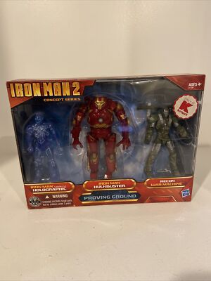 NEW IRON MAN CONCEPT PROVING GROUND HULKBUSTER WAR MACHINE KMART FIGURES!  s79