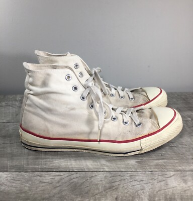 Vintage CONVERSE Chucks All Star Tan High Top Mens Shoes Sneakers Kicks Size 11