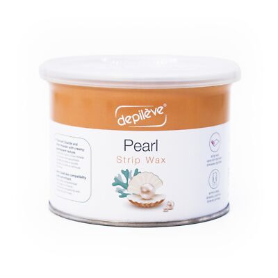 Depileve Hair Removal Wax Gentle Full Body Wax Pearlized Gold 1 Pack