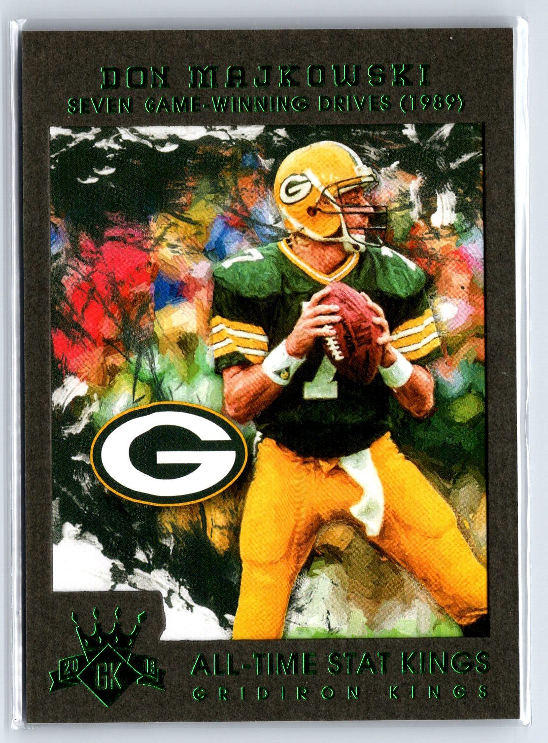 Don Majkowski #192 2015 Panini Gridiron Kings Football Cyber Monday