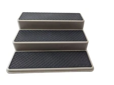 Simply Essential 3 Shelf Spice Rack Cabinet Organizer Non Skid Hard Plastic