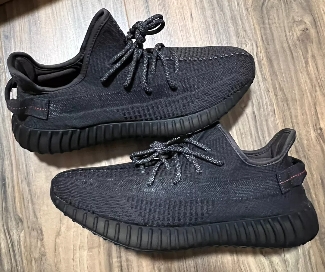 Adidas Yeezy Boost 350 V2 Black - Non-Reflective FU9006 Men's Shoes Sneakers