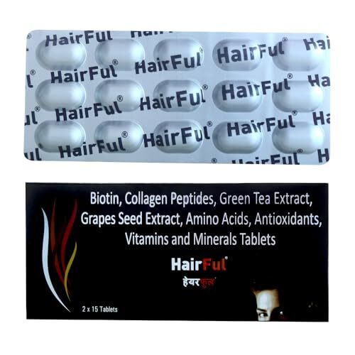 HairFul Hair Multivitamins Healthy Hair Supplement for Better Hair Growth & Hair HairFul Hair Multivitamins Healthy Hair Supplement for Better Hair Growth & Hair