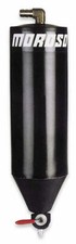 Moroso Engine Coolant Radiator Reservoir Tank 63657 Black Plastic Quarts