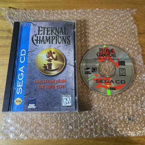 Eternal Champions: Challenge From the Dark Side (Sega CD, 1994) Complete CIB
