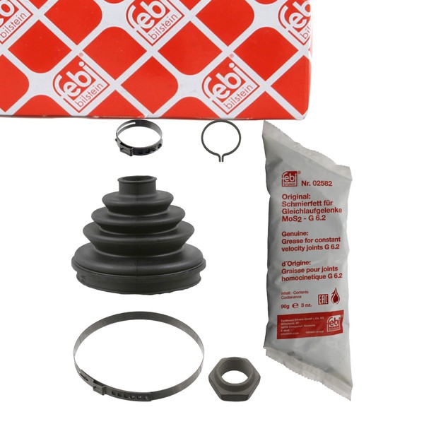 febi Achsmanschette Satz FüR Audi 100 C2 C3 200 C2 C3 Vorne Radseitig 443498203A-image