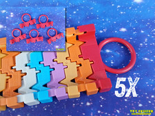 Carrera STRAX® Rennbahn Zubehör-Set 5x Aufhänger Aufräumer Vintage 90er