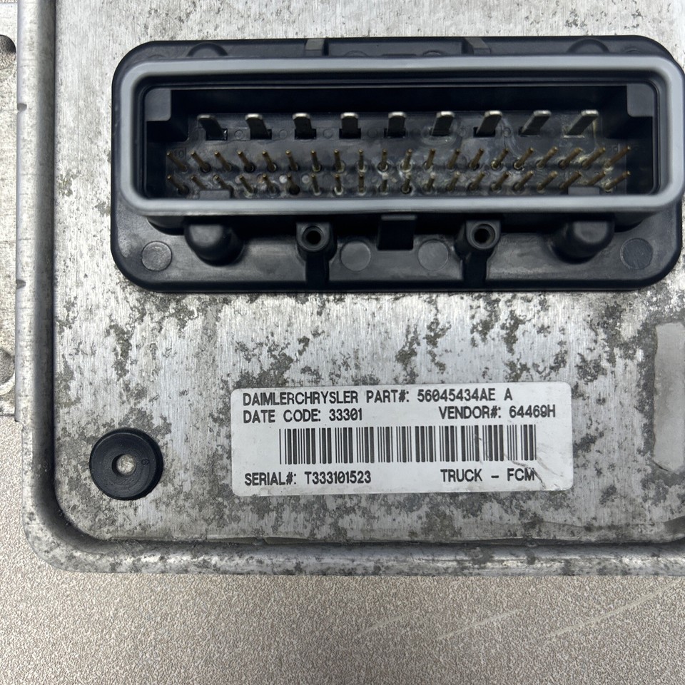 0205 DODGE RAM 1500 TRUCK FCM FRONT CONTROL POWER MODULE 56045434AE