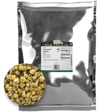 Frontier Co-op Organic Whole Chamomile Flowers 1lb Assorted Sizes