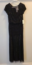 Adrianna Papell Beaded Gown Size 4