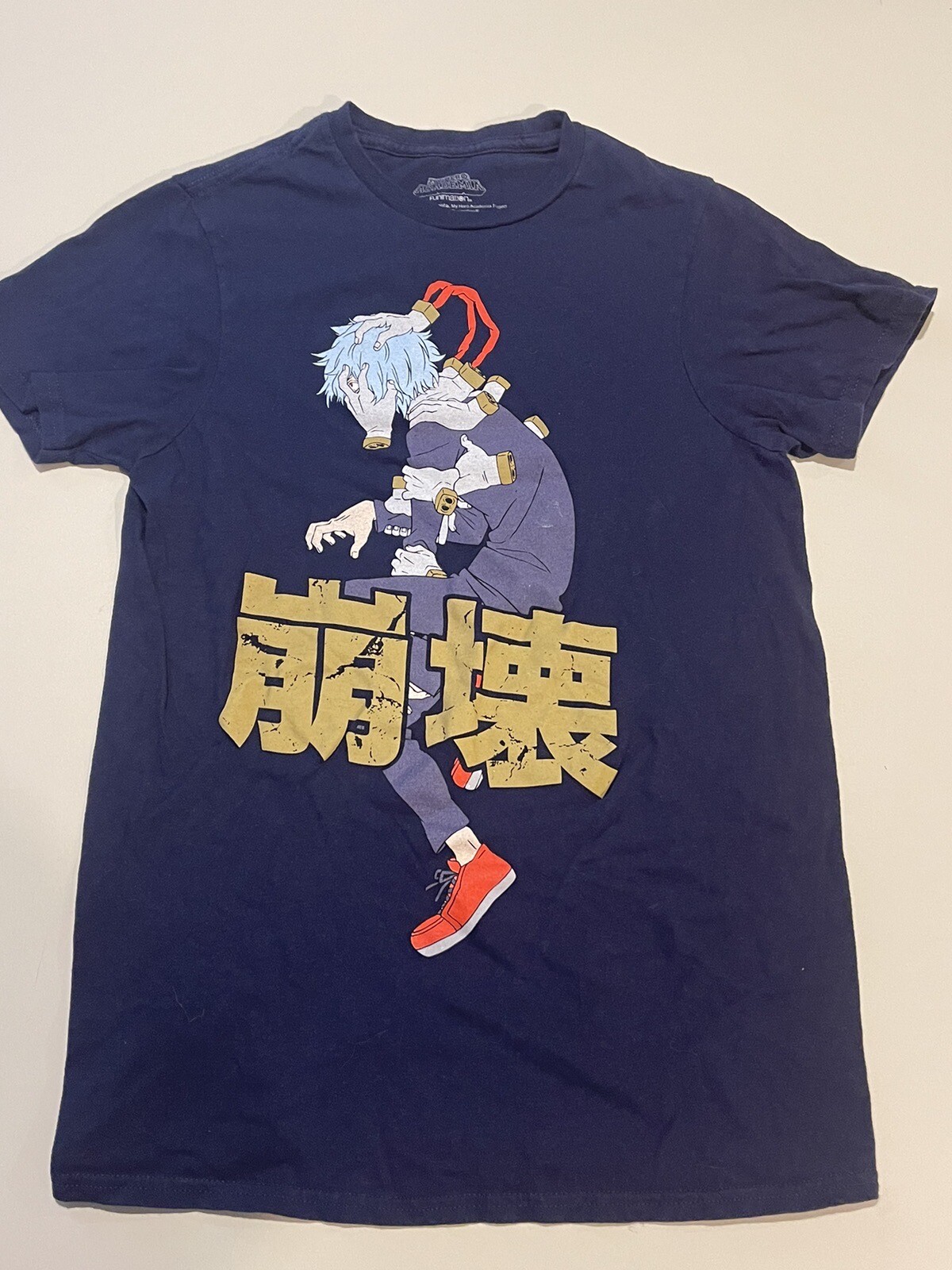 Funimation Men's Small My Hero Academia Tomura Shigaraki Short Sleeve T-Shirt