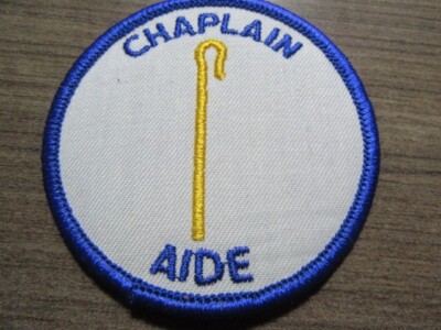 Chaplain Aide Position Patch     BT3