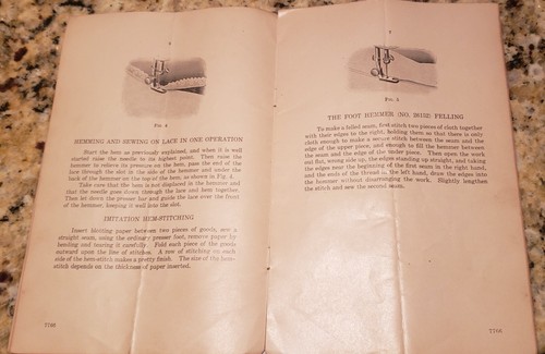 1907 Singer Sewing Machine Instructional Manuals & Catalogue For Family 27-4 - Picture 8 of 24