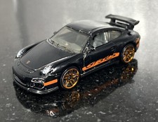 Hot Wheels Porsche 911 GT3 RS (2011) 997 1/64 Black Asphalt Assault